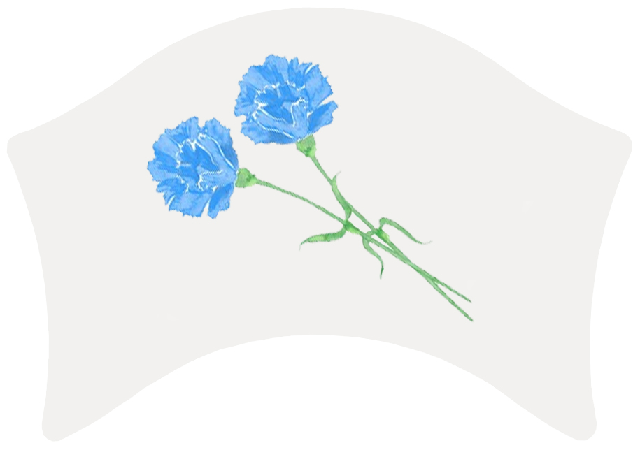 Banner BL Carnations on Off White PROOF